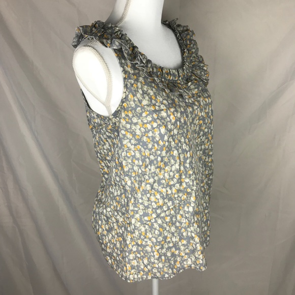 J. Crew Ruffle Top Sz 6 - Picture 2 of 6